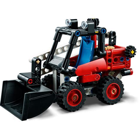 lego skid steer videos|lego set 42116.